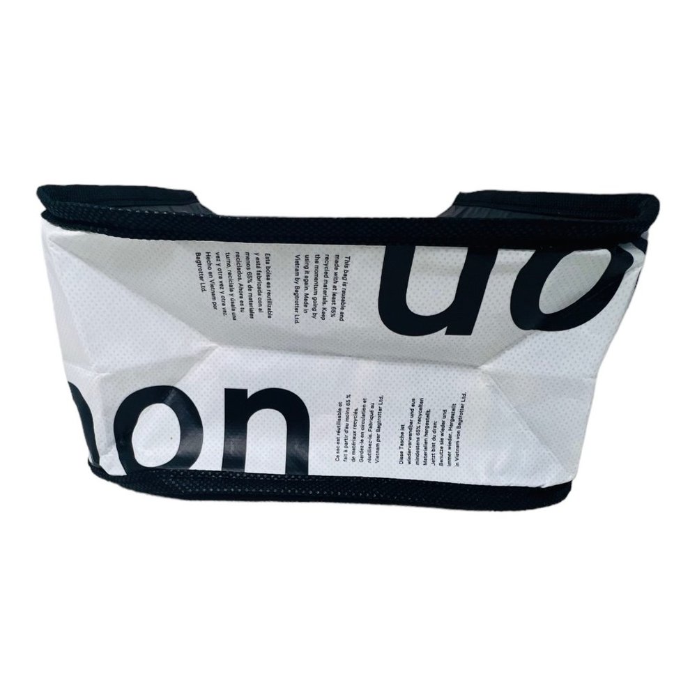 Lululemon Reusable Shopping Beach/Tote Bag Black/White New Large - Picture 6 of 10
